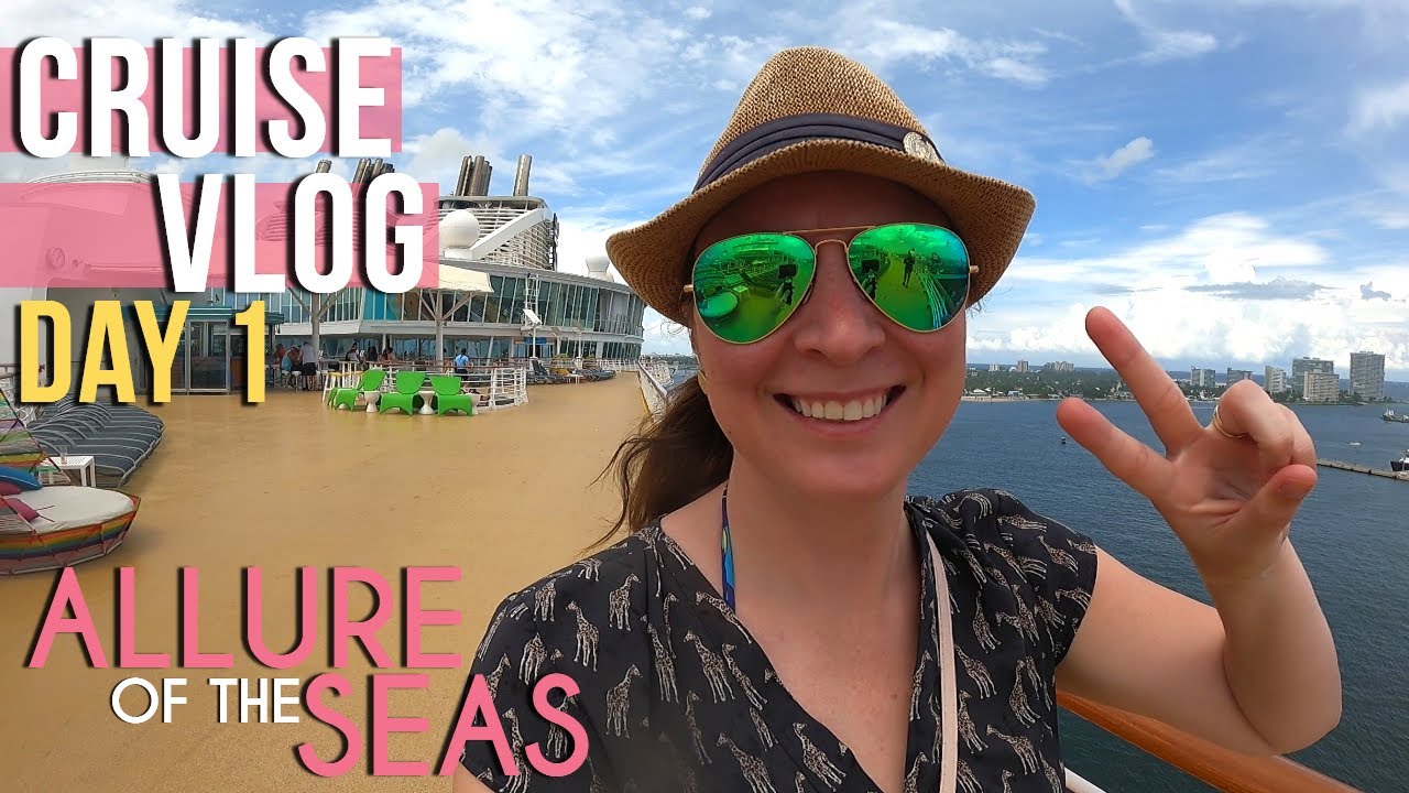 CRUISE VLOG - Day 1: Boarding & Dinner @ 150 Central Park // Allure of the Seas // Royal Caribbean