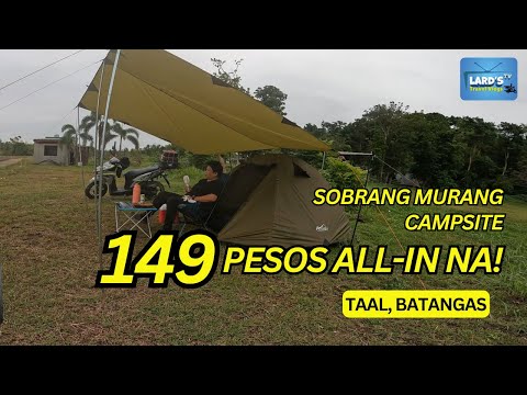 Solo Moto Camping at Vine Woods, Taal, Batangas | River Camping (ASMR) (Click 125) Solo Moto Camping at Vine Woods, Taal, Batangas | River Camping (ASMR) (Click 125)