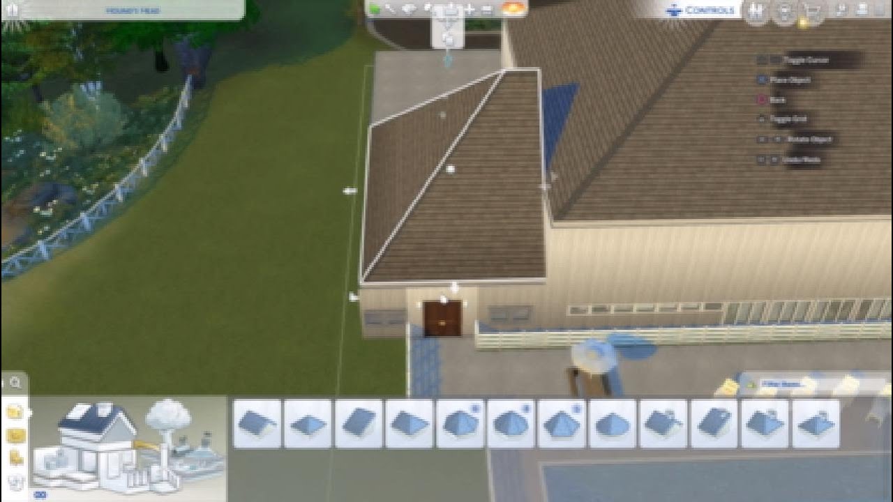 Making my dream house in the sims 4. Last part - YouTube