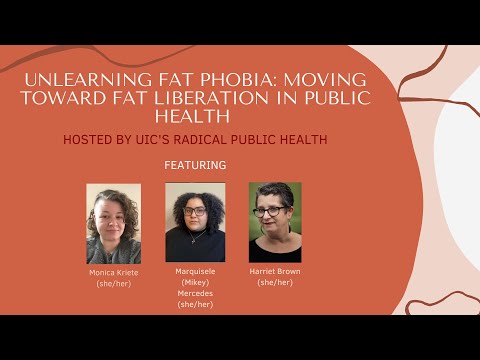 Unlearning Fat Phobia: Moving Toward Fat Liberation in Public Health