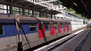 (酷熱天氣熬不住) 東鐵綫 MLR-train (E110/E61) 不載客駛經上水站一台