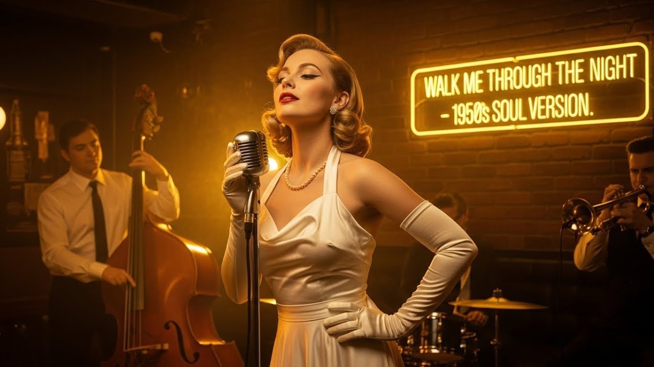Nancy Sinatra – Walk Me Through the Night (1950s Soul Version | Original Retro Jazz Song)