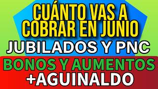 🛑AUMENTO+BONO+AGUINALDO: ¿Cuánto cobro de aguinaldo en junio 2026?