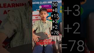 Abacus Mind Calculation #education #abacus #trending#sangeetaabacus#learning#maths#fun#viral#shorts