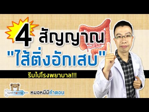 4 สัญญาณเตือนไส้ติ่งอักเสบ ที่หลายคนไม่รู้ | หมอหมีมีคำตอบ