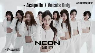 A2O LITE - NEON (Acapella / Vocals Only) | Music Video 