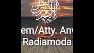 Maranao Wasyat: Aleem/Atty. Anwar Radiamoda @ PicongLDS.