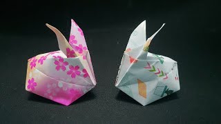 Gấp con thỏ bằng giấy đơn giản - Origami Rabbit easy