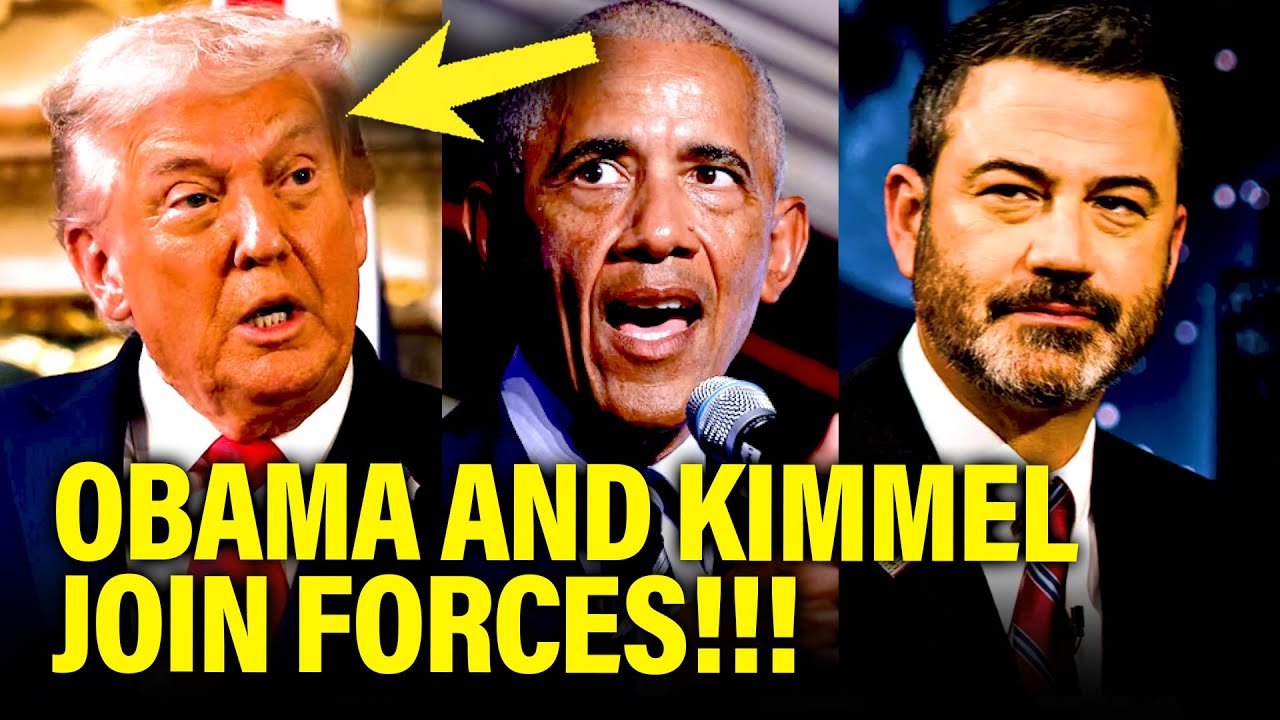Obama and Kimmel UNITE and HIT BACK AT TRUMP