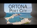 Ortona port city - timelapse