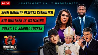 🔴 The Rise of AI Surveillance… And Hannity Speaks Out Against The Pope and Catholicism