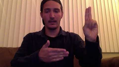 Video Assignment #1 Saddleback ASL III