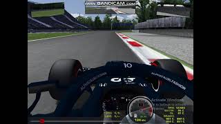 F1 2021 Rfactor 1 mod and the ai kept spinning out of the pit exit lol
