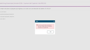 Examen del Capítulo 3 de RSE 6.0 2019