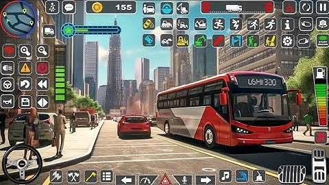 Indonesia Bus simulator|IDBS Studio bus simulator Driving Gameplay 2024
