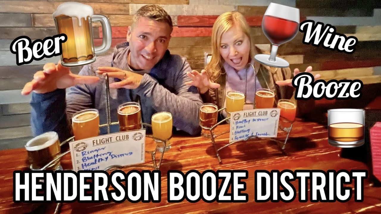 Henderson Nevada Booze District 🍺 Beer 🍷 Wine and more! YouTube