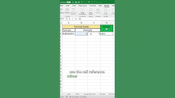 📊How to Subtract in Excel Beginner’s #excel #exceltips #exceltutorial #excel #shorts #excelshortcut
