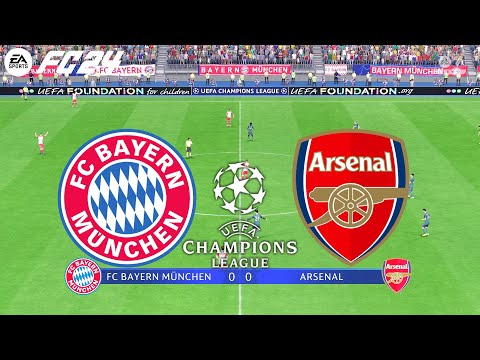 FC 24 | Bayrn Munchen vs Arsenal - UCL Champions League - PS5™ Gameplay