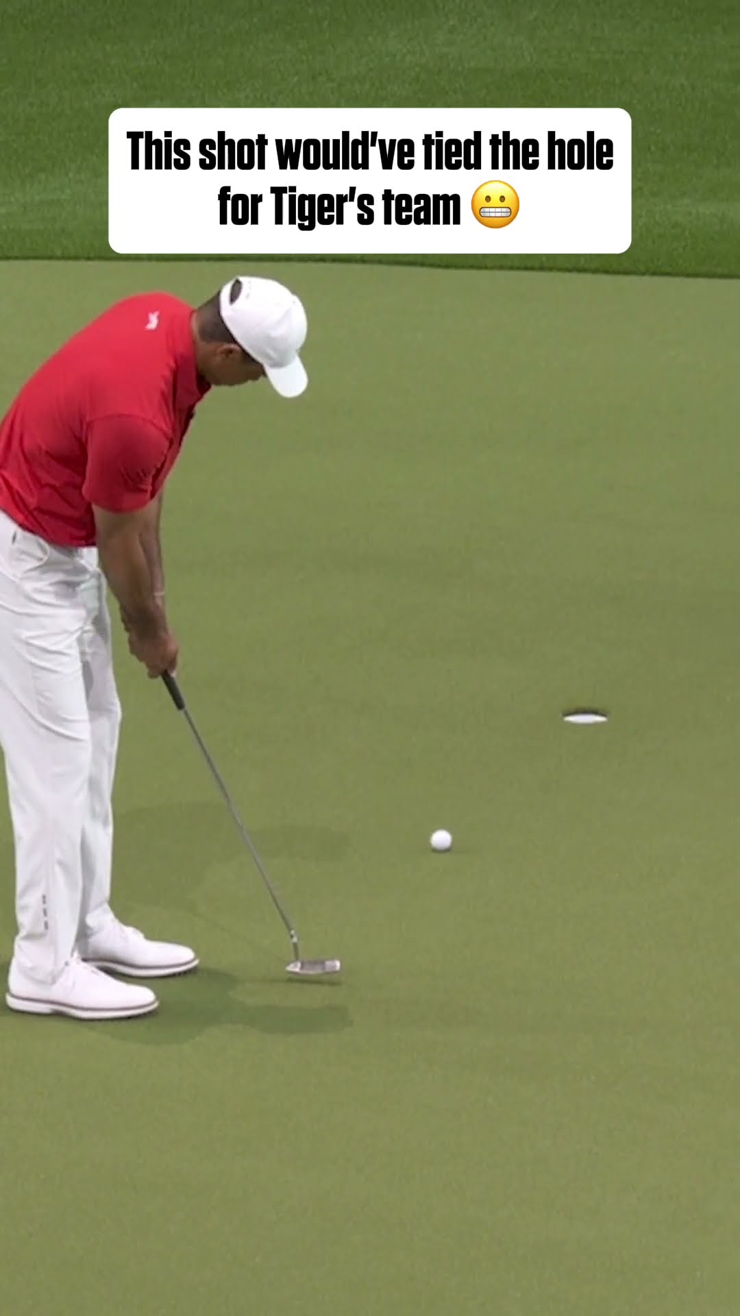 Tough way to lose a hole ?