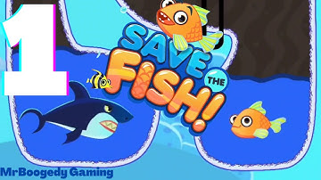 Save the Fish (Level 1 to 20) Gameplay Walkthrough-1 (Android,iOS)