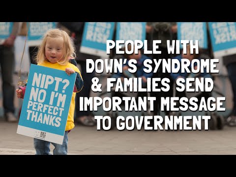 People with Down's Syndrome & families powerful message to Jeremy Hunt & the Govt