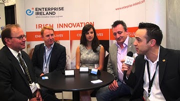 CCA 2013 Enterprise Ireland with Digisoft.tv, Inhance Technology, and Opemind