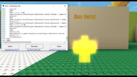 NEW ROBLOX EXPLOIT: MUM (Working) UNRESTRICTED LEVEL 7 SCRIPT EXECUTOR