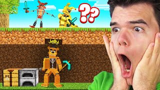 Five Nights At Freddys Manhunt In Minecraft... Speedrunner Vs. Hunters