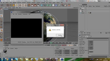 Cinema 4D - Unable to write file [CÓMO ARREGLARLO]