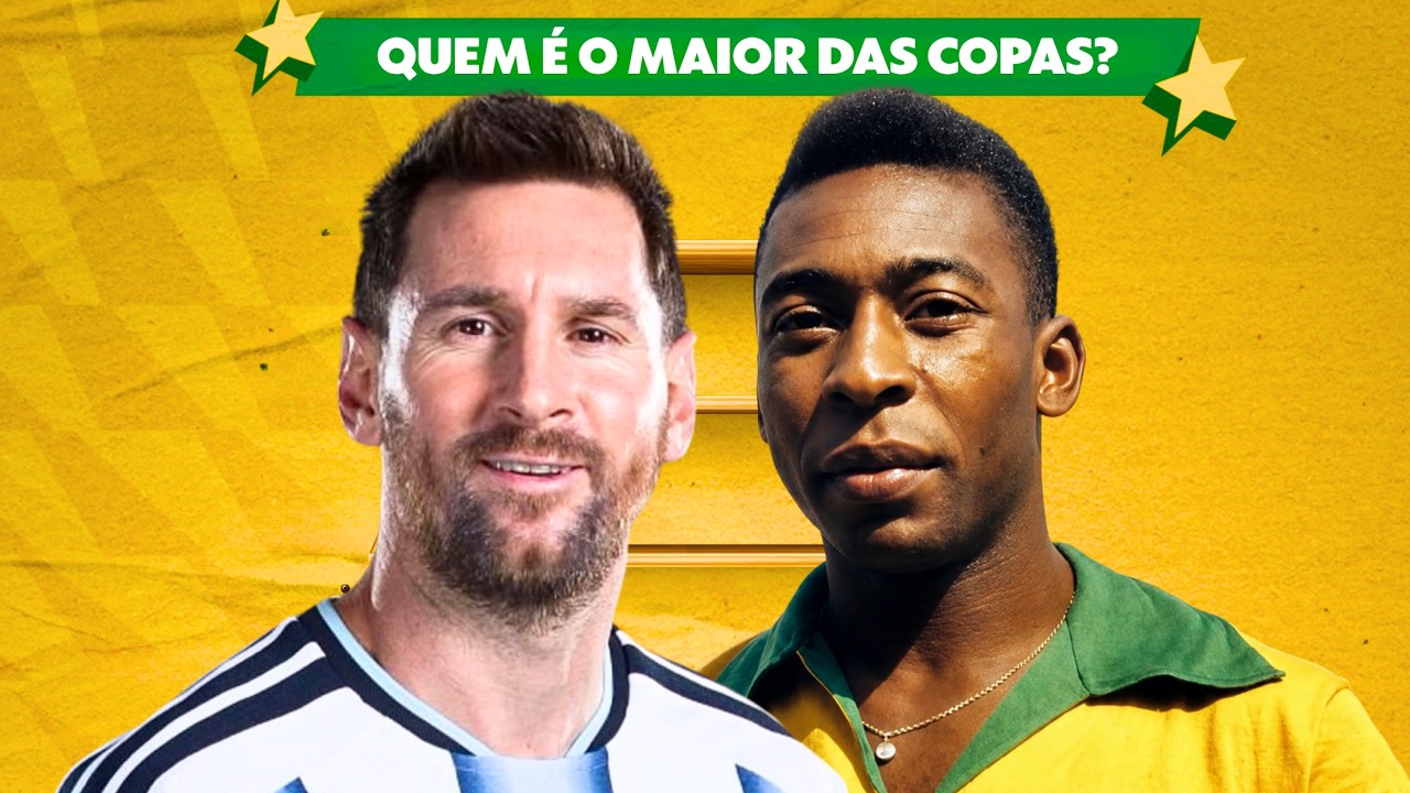 MESSI? PELÉ? ELEGEMOS O MAIOR DA HISTÓRIA DAS COPAS | Radar | ge tv