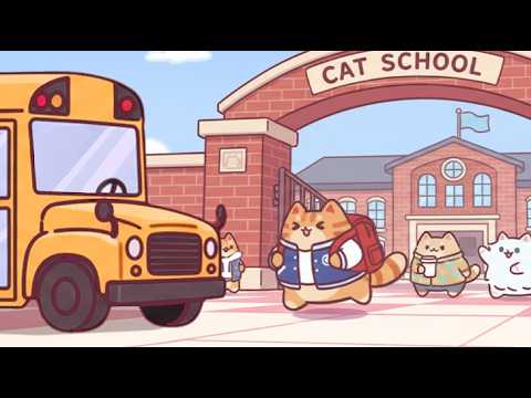 [신작 모바일게임] 국산 판타지 시뮬레이션 게임 '고양이 학교 : 귀여운 방치형 타이쿤 게임' 플레이. 귀여운 2D 세로형 캐주얼 방치형 게임 (2026년 출시예정 사전예약 게임)