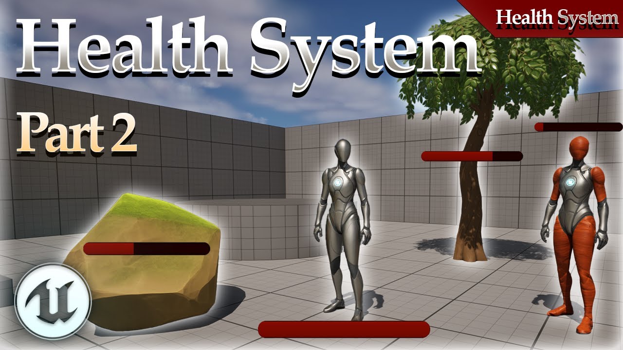 Health System Tutorial Part 2 - Unreal Engine 5.4+ - YouTube
