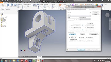 Bật bảng iProperties và Lệnh Project Cut Edges