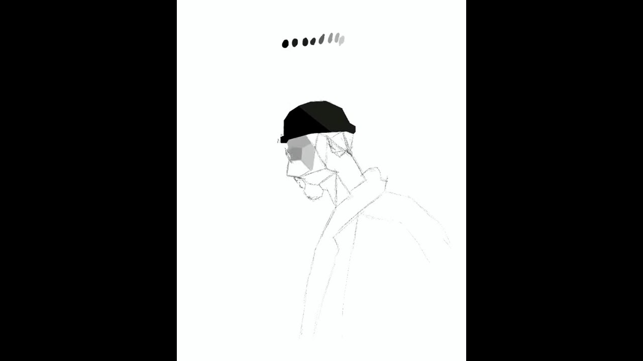 Timelapse of Leon the Professional illustration.
