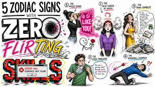 5 Zodiac Signs With Zero Flirting Skills