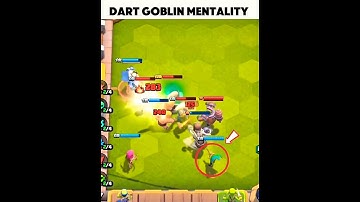 Dart Goblin Mentality 💀🔥 #youtubeshorts #clashroyale