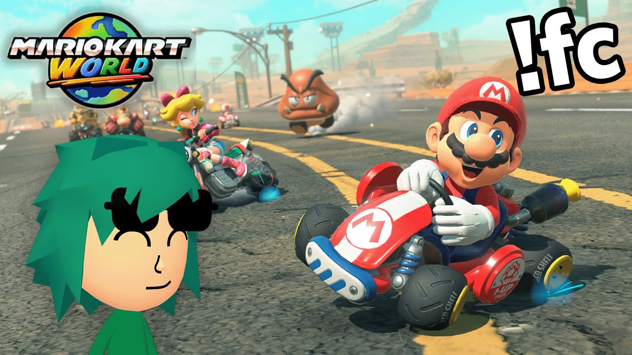 MARIO KART WORLD WITH VIEWERS !friendcode ROOM ID MVX 53T