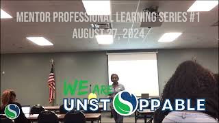 Mentor Professional Learning Series Meeting#1