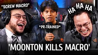 EVEN THE OG MALAYSIAN CASTERS LAPHEL & GIDEONQ BURST INTO LAUGHTER AFTER UK1R'S MACRO STATEMENT