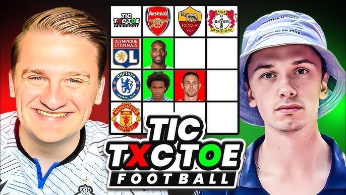 Footy Tic Tac Toe Vs@leahrevelle #footy #football #soccer #footballtic