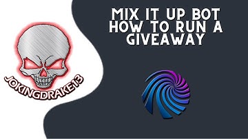 How to run a giveaway in MixItUp Bot