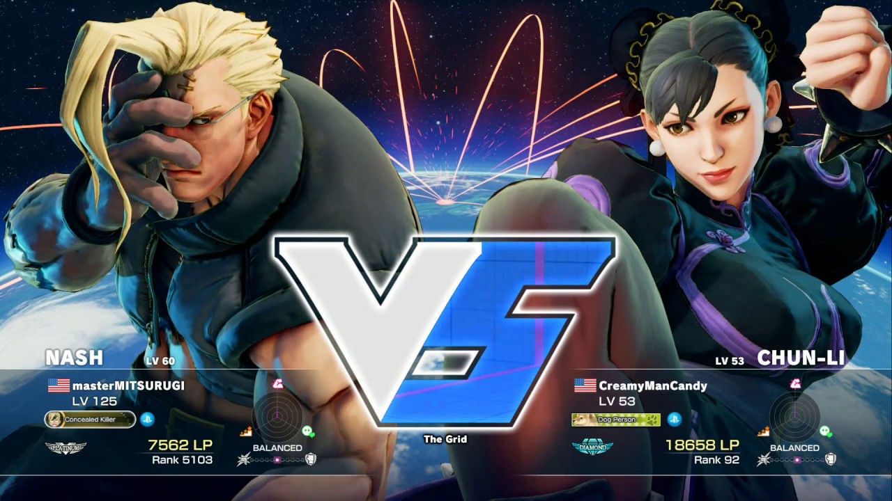 SFV: masterMITSURUGI VS CreamyManCandy (Single) Rank Match (P2)