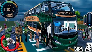 Coach Bus Driving Simulator 3D - Real Uphill Bus Offroad Drive - Android Gameplay  screenshot 4