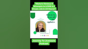 ASWB Study Prep (LMSW, LSW, LCSW Exams) | ASWB Exam Prep | Nisha Hoover,LCSW after 6 attempts