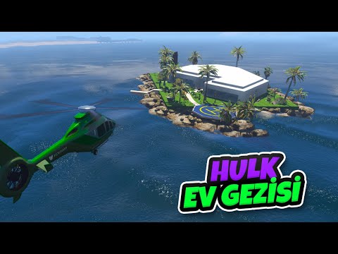 Hulk'un Süper Arabasıyla Ev Gezisi Yapıp Ev Alıyoruz - GTA 5