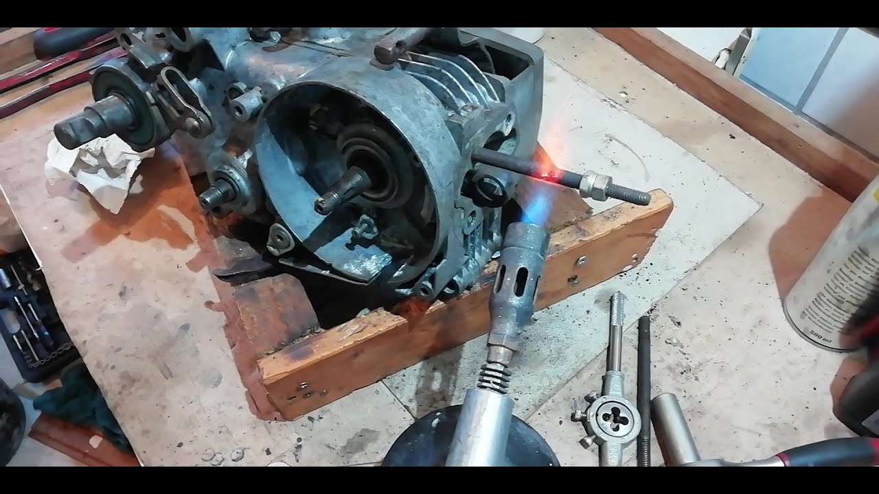 3 Gang Hand Kreidler Flory Motor zerlege