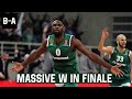 Panathinaikos CLAIM MASSIVE WIN Over Baskonia After STUNNING FINALE | Panathinaikos - Baskonia 69-68