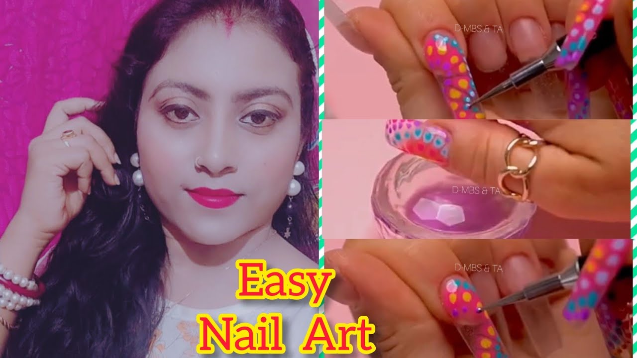 1. V-shaped Nail Art Design - wide 2