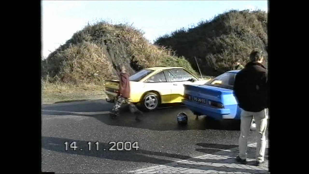 opel manta gsi training en sprint hellendoorn - YouTube sappie10