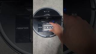 how to remove and reinstall dust bin on Roborock s7 robot vacuum #ai #robot #vacuum